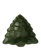 Блюдо глубокое Елка 18x16x5 см. (керамика). Anna Lafarg ANLAF-JIA-220125-3