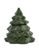 Емкость для хранения Елка 15x16 h-17 см. 510 мл. (керамика). Anna Lafarg ANLAF-JIA-220125-2