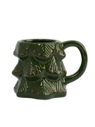 Кружка Елка 380 мл. (керамика). Anna Lafarg ANLAF-JIA-220125-1