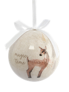 Игрушка елочная шар Magic time 7 см. пенопласт. Anna Lafarg ANLAF-XSR0941