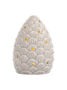 Статуэтка Шишка Pinecone с подсветкой 10,5 см. (фарфор). Anna Lafarg ANLAF-XIA-220125-10