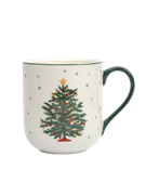 Кружка Нарядная Елка New year 450 мл. (фарфор). Anna Lafarg ANLAF-TNG2003-1