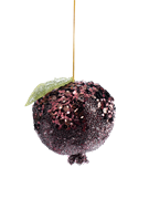 Игрушка елочная Гранат 10 см. пенопласт и пластик. Anna Lafarg ANLAF-LP25-F06-BUR