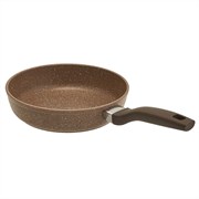 Сковорода глубокая Алтай 28 см. без крышки, ручка Soft Touch (покрытие  Мраморное). Гардарика 1228-07