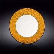 Блюдо круглое 30 см. Всплеск желтый (Splash Yellow). Wilmax 667417/A