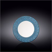 Тарелка десертная 20 см. Всплеск голубой (Splash Blue). Wilmax 667612/A