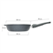 Сковорода Granit Grey 30 см. съемная ручка, с крышкой. Мечта С030701 - фото 42222