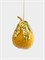 Игрушка елочная Груша 13 см. пенопласт и пластик. Anna Lafarg ANLAF-LP25-F04-YEL