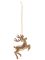 Игрушка елочная Прыгающий олень 8 см. металлическая. Anna Lafarg ANLAF-ZNV-2506
