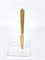 Нож столовый 25 см. Твист Золотой (Twist Gold). Wilmax 999.843.001/1B