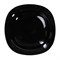 Тарелки обеденные 27 см. (6 шт). Карин Черная (Carine Black). Luminarc L9817/6A