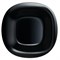 Тарелки обеденные 27 см. (6 шт). Карин Черная (Carine Black). Luminarc L9817/6A